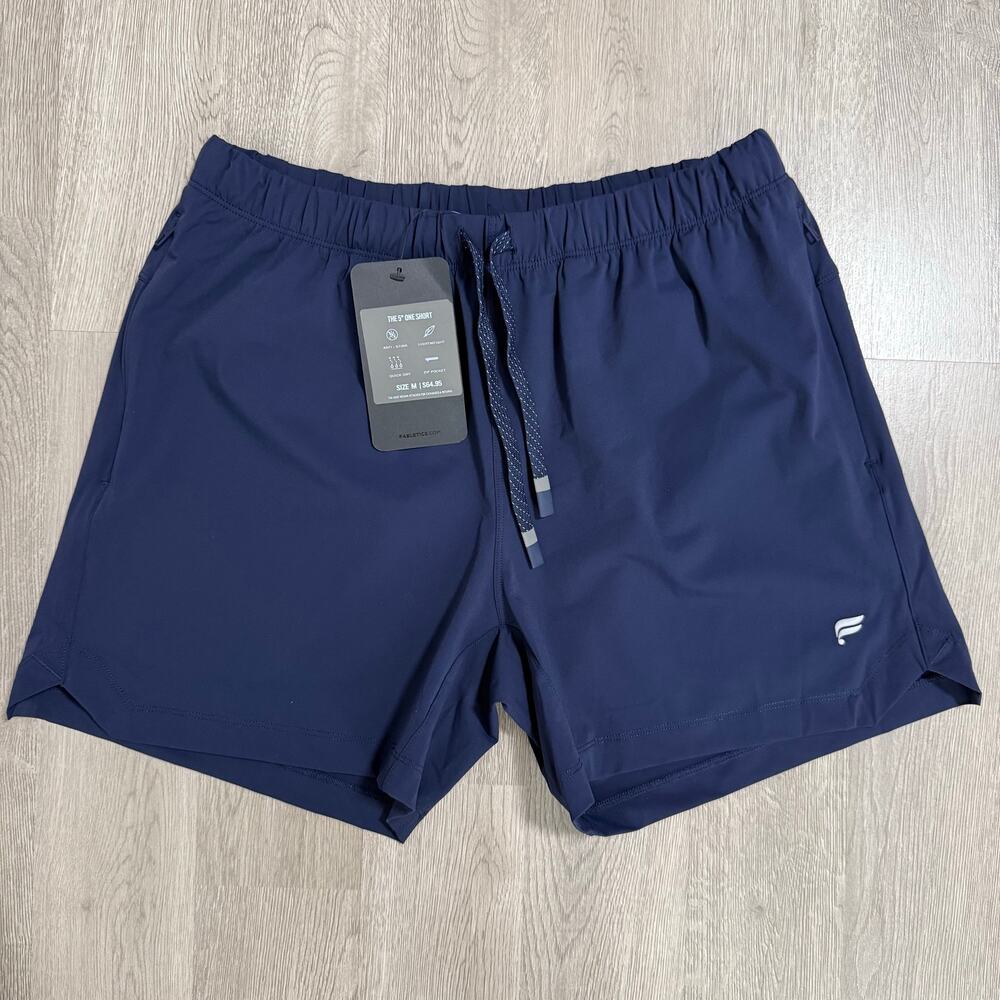 Fabletics  New The One Short 5'' Blue Navy Men's Size Medium